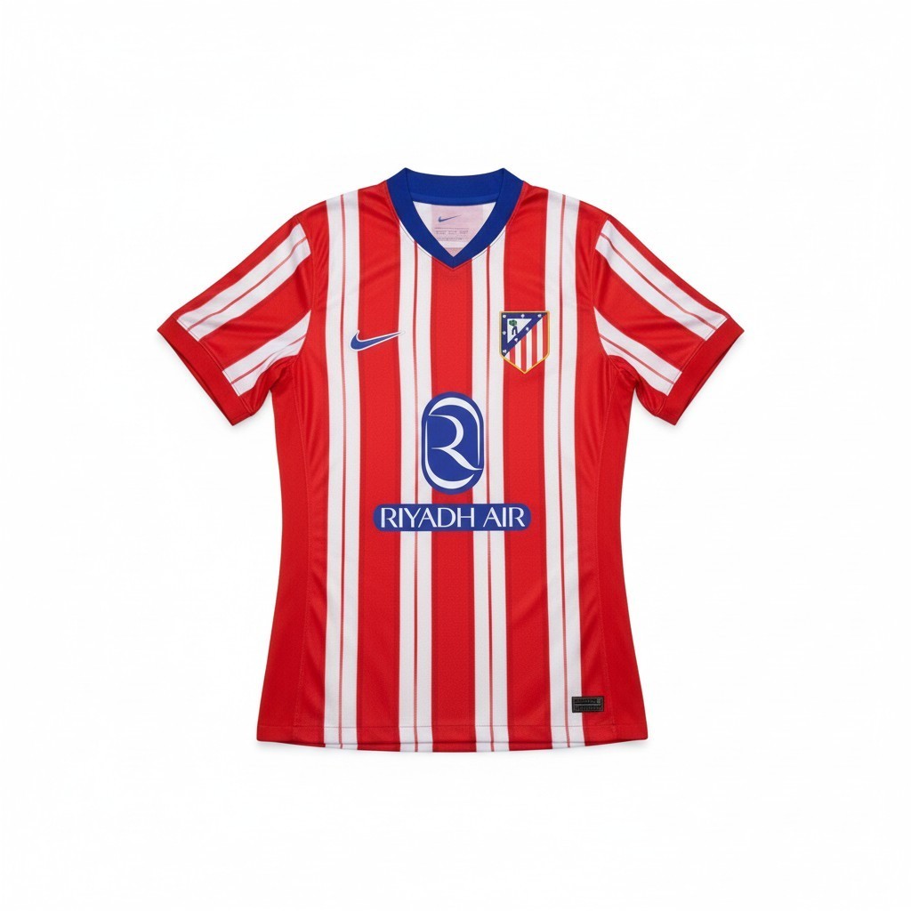 Maglia Ufficiale Home Atlético Madrid 2024/2025 - Urban Cult