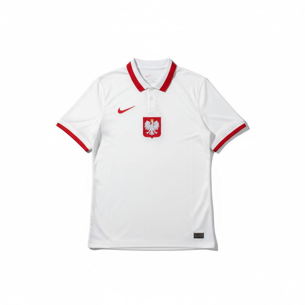 Maglia Ufficiale Home Nazionale Polonia 2020/2021 - Bianca - Urban Cult