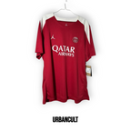 Maglia da Calcio PSG Strike (Training) - Rossa/Bianca - Urban Cult