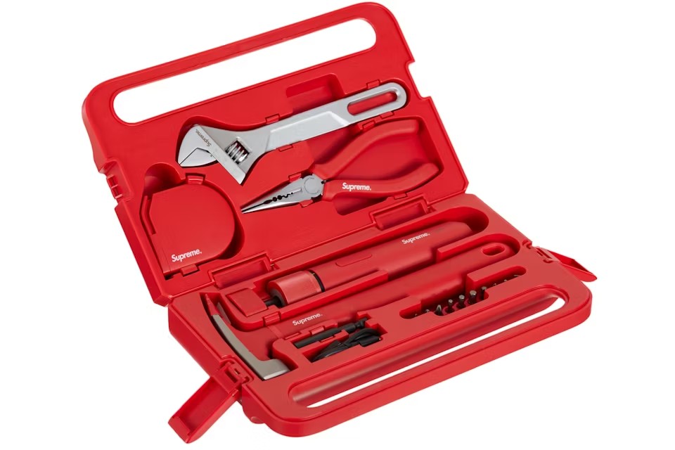 Set di 5 attrezzi Supreme Hoto Rosso - Urban Cult