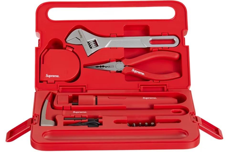 Set di 5 attrezzi Supreme Hoto Rosso - Urban Cult