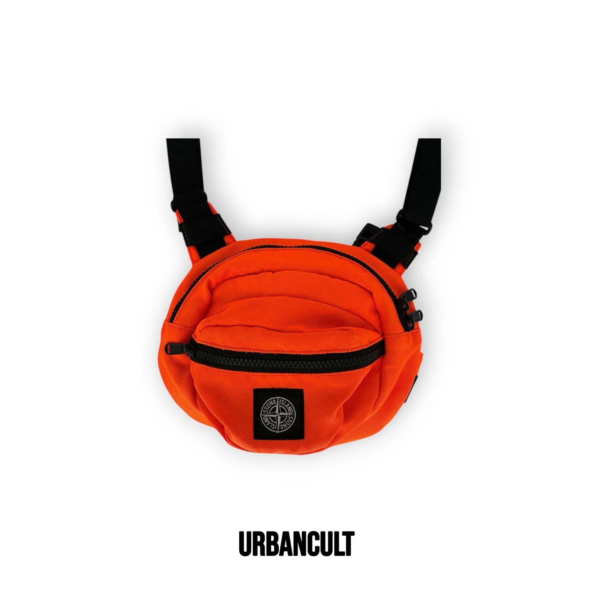 Bumbag Chest Bag Stone Island - Arancione (borsa da petto uomo) - Urban Cult