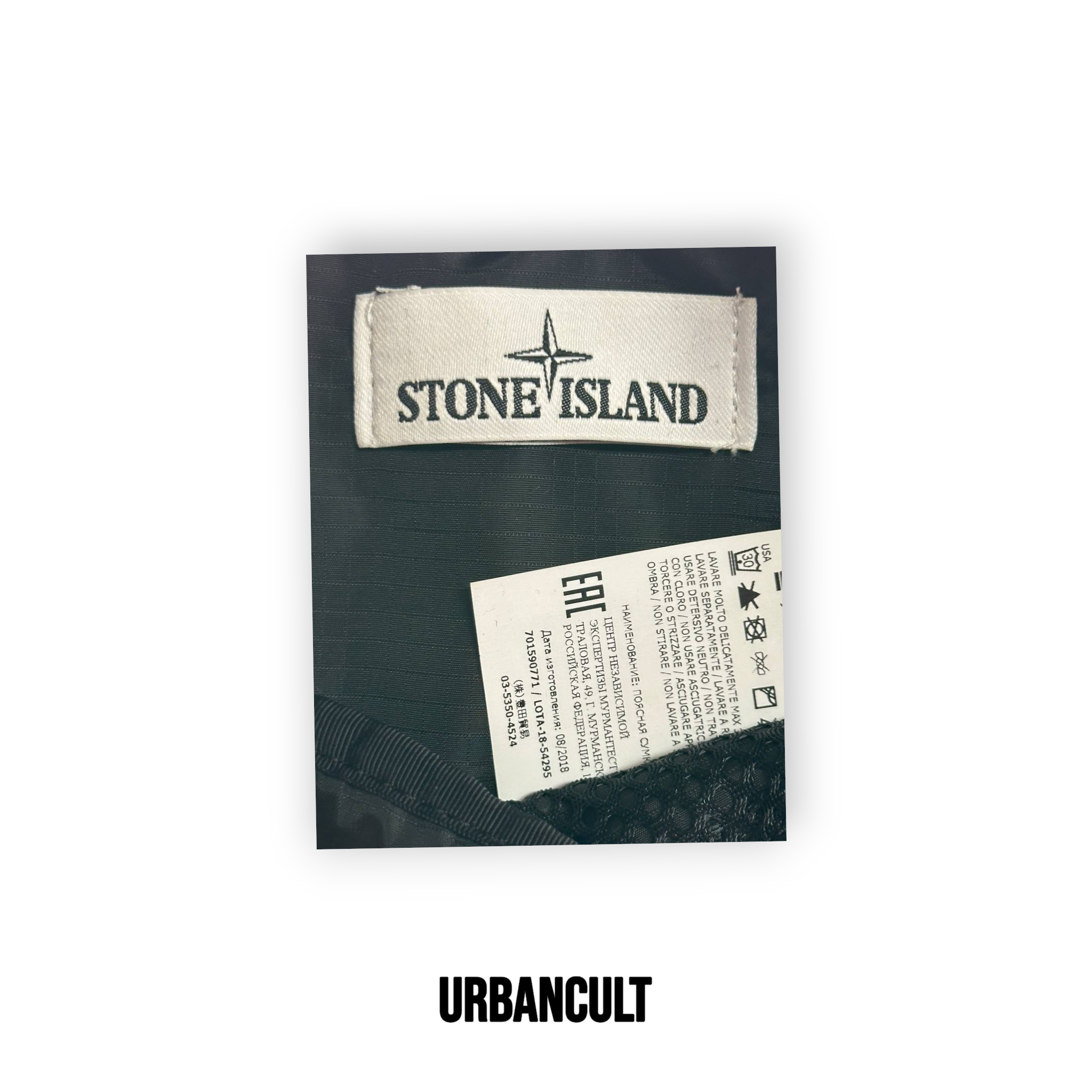 Bumbag Chest Bag Stone Island - Arancione (borsa da petto uomo) - Urban Cult
