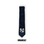 Cravatta Vintage Custom "New Era" a pois - Blu - Urban Cult