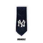Cravatta Vintage Custom "New Era" a pois - Blu - Urban Cult