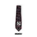 Cravatta Vintage Custom "New Era" Fantasia damasco - Urban Cult