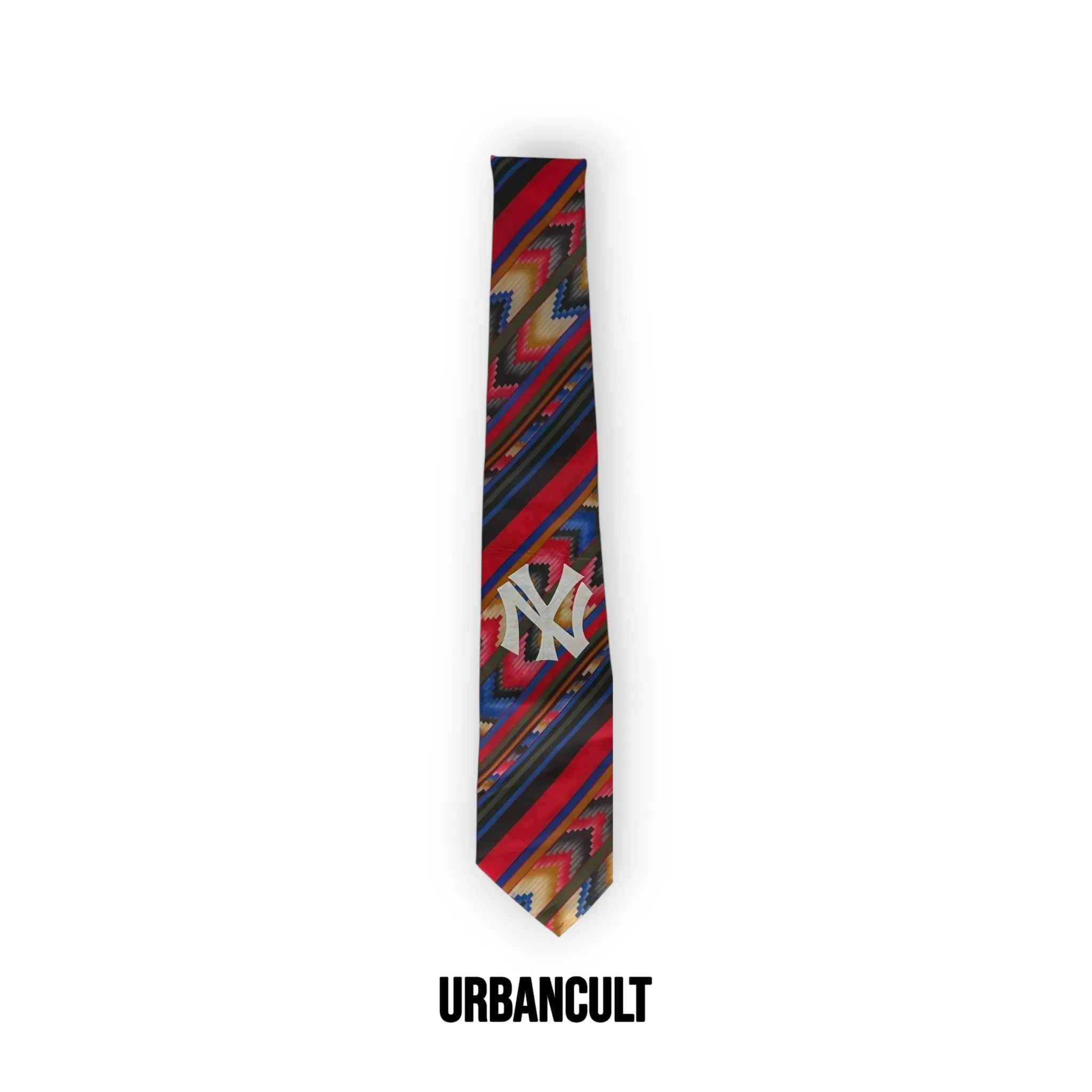 Cravatta Vintage Custom "New Era" Fantasia righe - Multicolor - Urban Cult