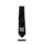 Cravatta Vintage Custom "New Era" Fantasia veliero - Blu - Urban Cult