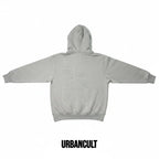 Felpa con cappuccio grigia Jordan x Undefeated in cotone, taglia S. Dettaglio logo sul fondo.
