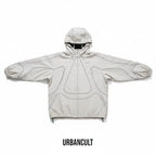 Giacca Urban Cult Nike x Corteiz grigio antracite con cappuccio, design tecnico e loghi ricamati