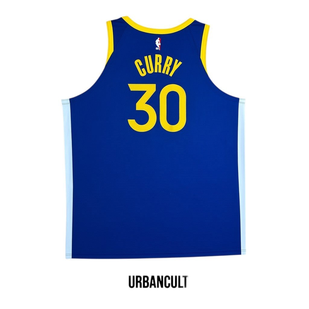 Urban Cult Golden State Warriors Stephen Curry #30 blue basketball jersey, size XXL. Nike official replica.