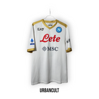 Maglia Napoli 2021/22 - Osimhen #9 AUTOGRAFATA (White & Gold Edition) - Urban Cult