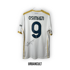 Maglia Napoli 2021/22 - Osimhen #9 AUTOGRAFATA (White & Gold Edition) - Urban Cult