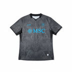 Maglia Napoli 2024/25 - Di Lorenzo #22 AUTOGRAFATA (Black Edition) - Urban Cult