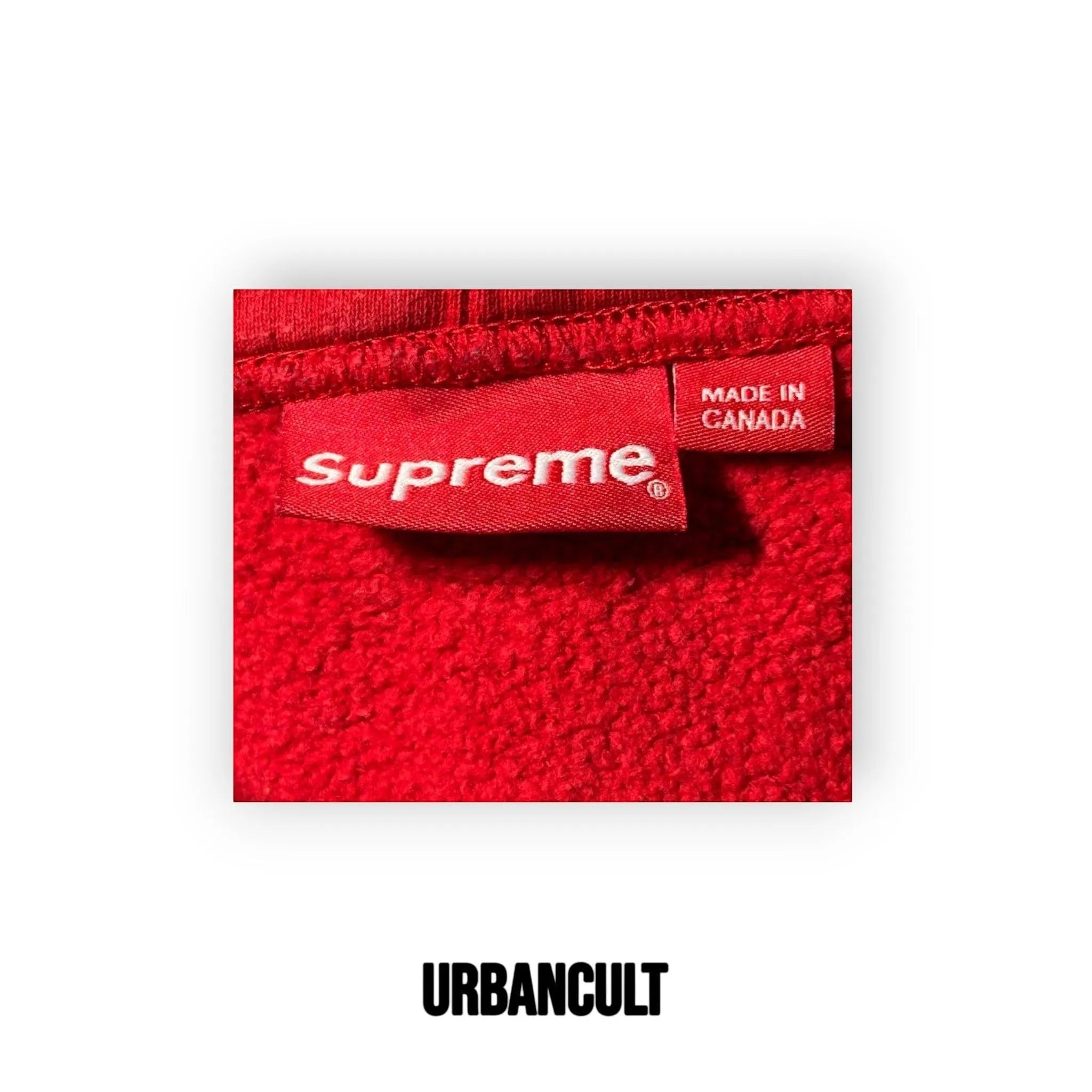 Supreme Blockbuster Logo Hoodie - Rossa - Urban Cult