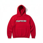 Supreme Blockbuster Logo Hoodie - Rossa - Urban Cult