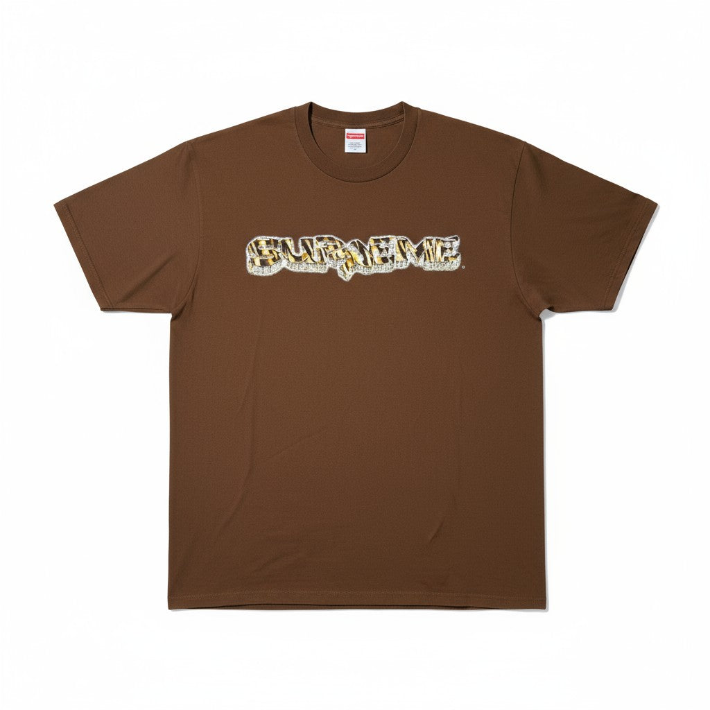 Supreme Diamond T-shirt - Marrone - Urban Cult