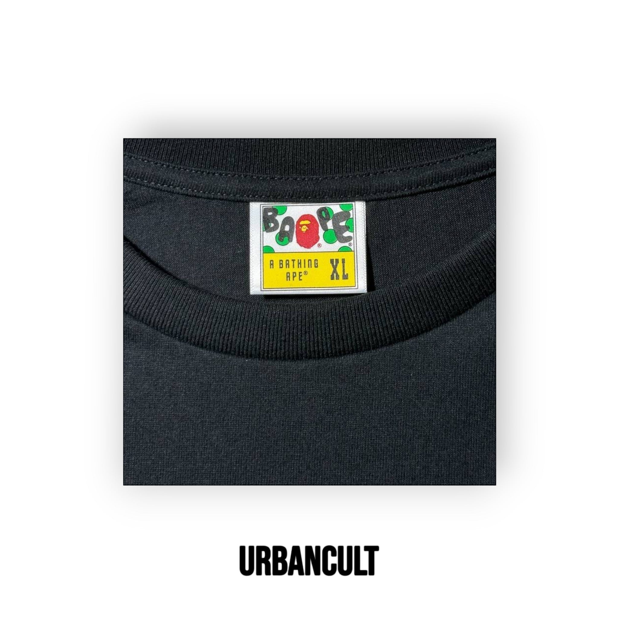 T-Shirt BAPE A Bathing Ape - Nera - Urban Cult