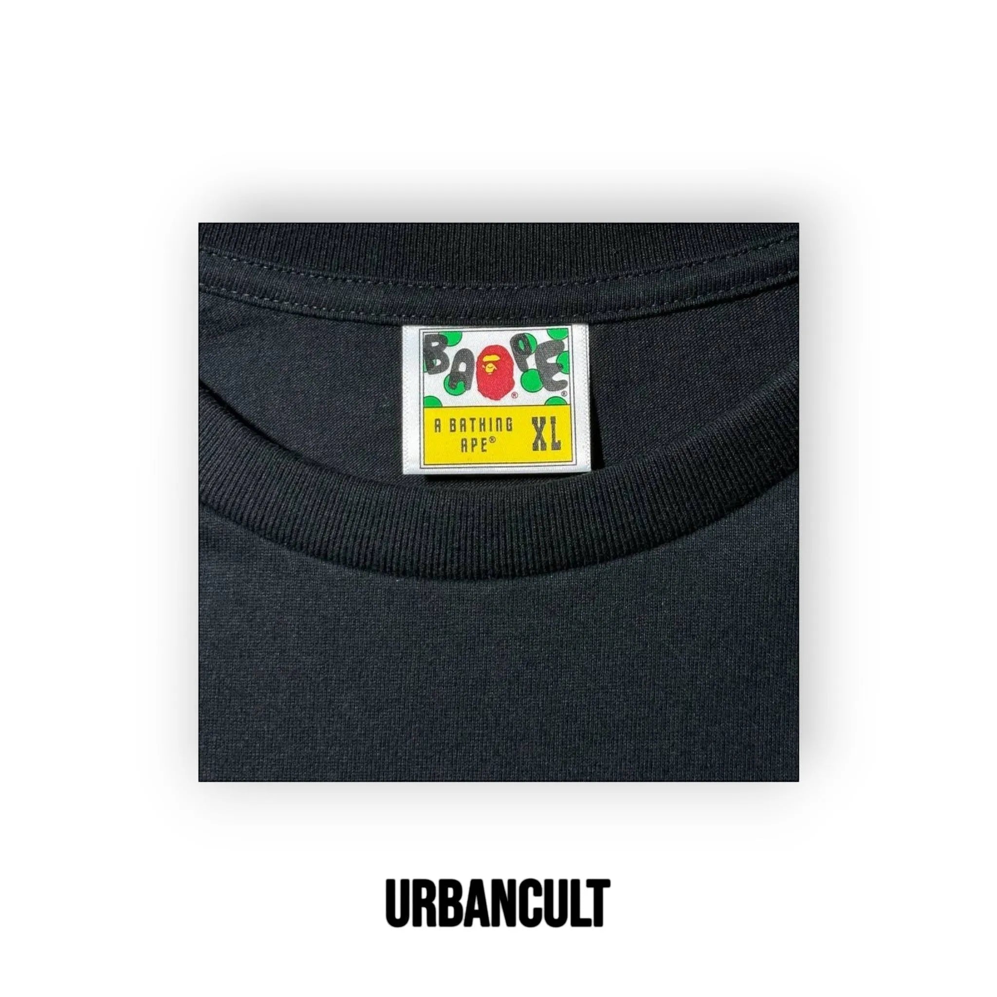T-Shirt BAPE A Bathing Ape - Nera - Urban Cult