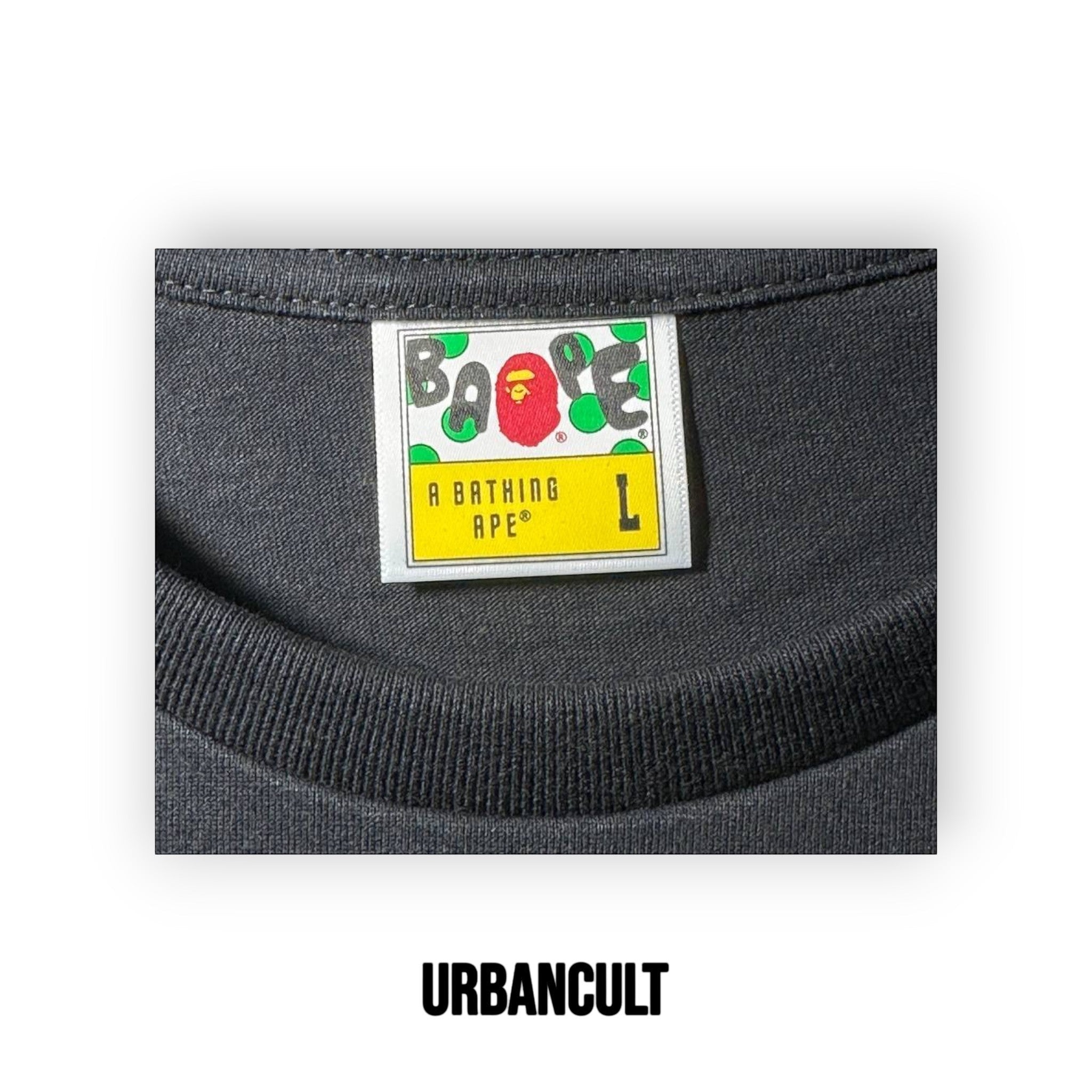 T-Shirt BAPE A Bathing Ape - Nera - Urban Cult