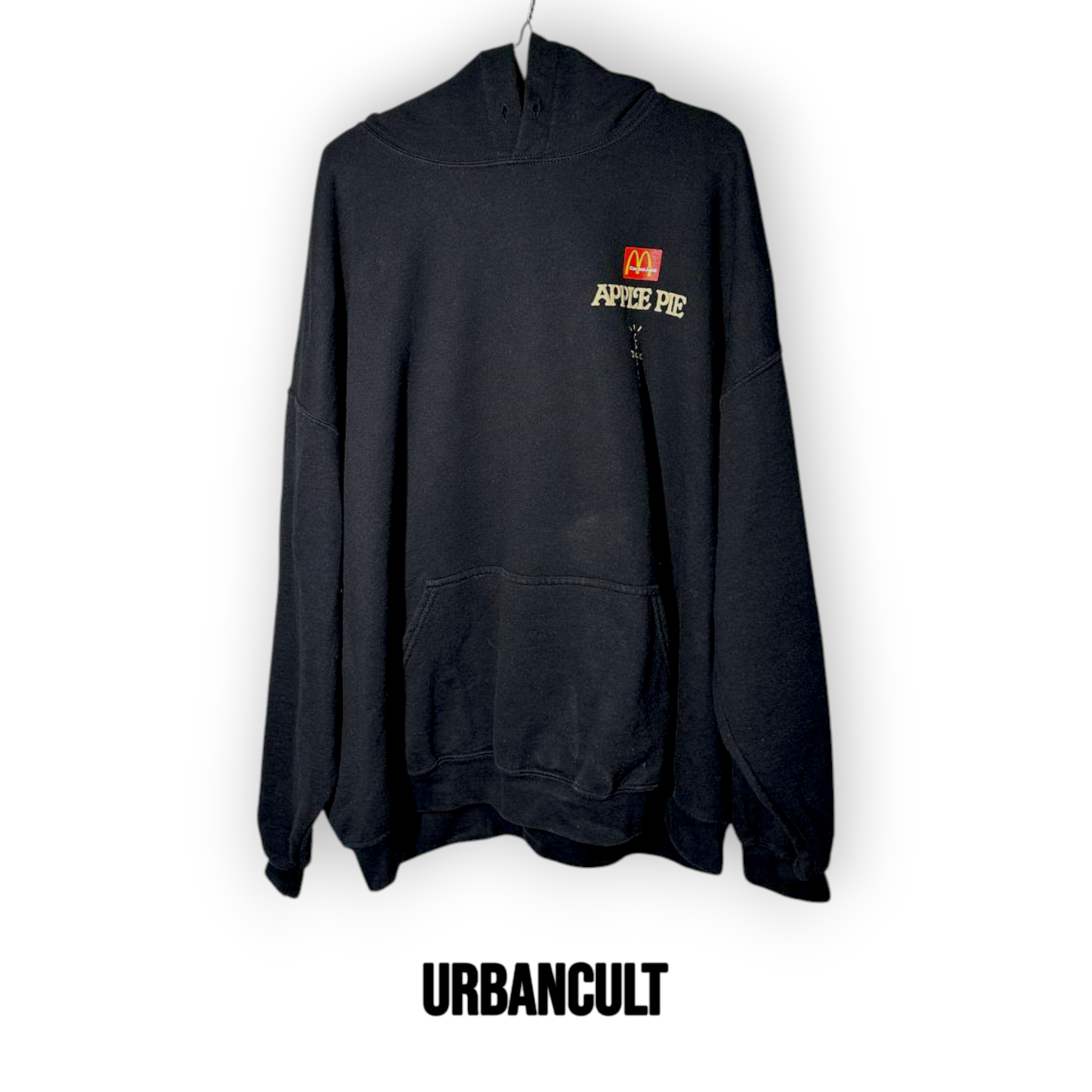 Travis Scott Cactus Jack McDonald's Apple Pie Hoodie - Nera - Urban Cult