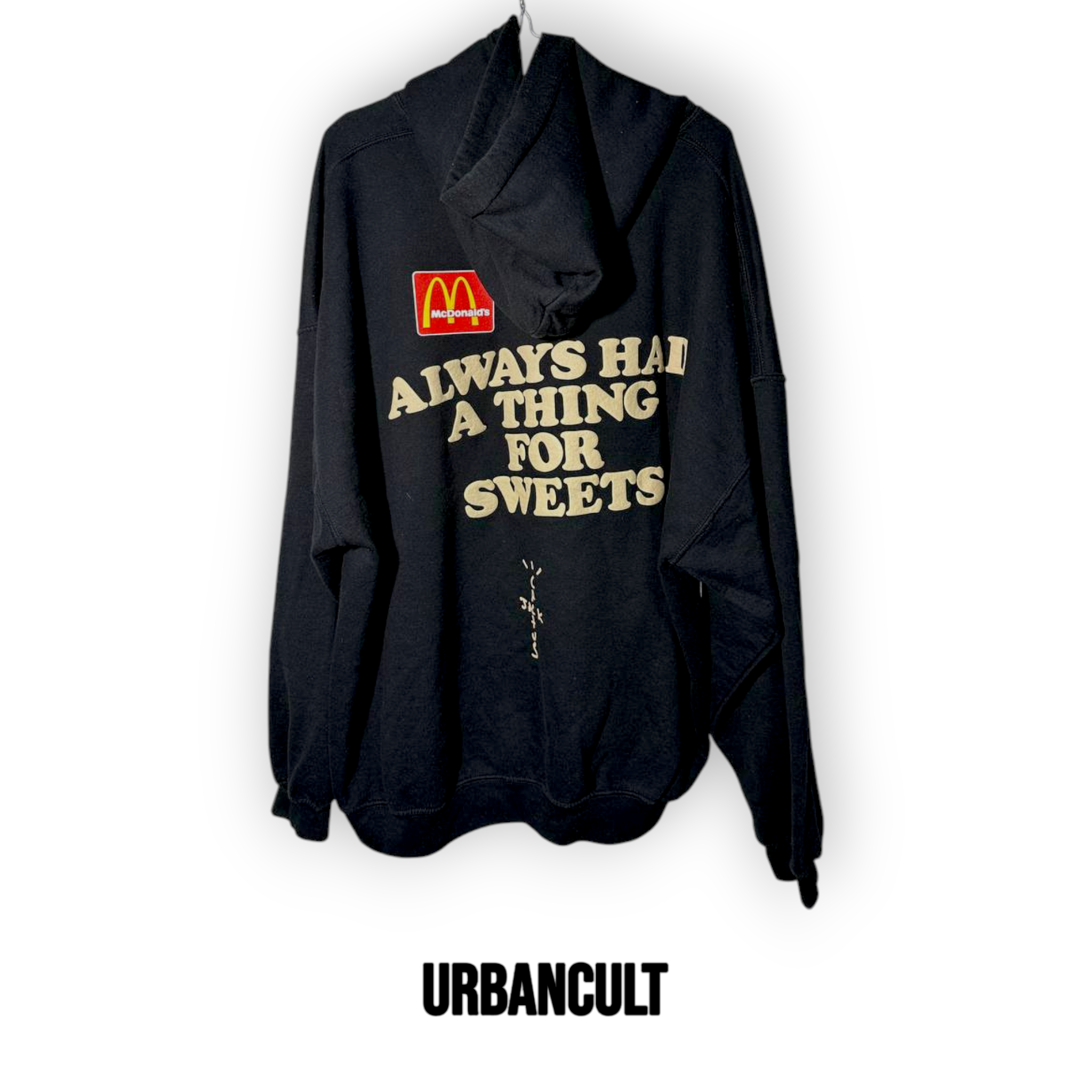 Travis Scott Cactus Jack McDonald's Apple Pie Hoodie - Nera - Urban Cult