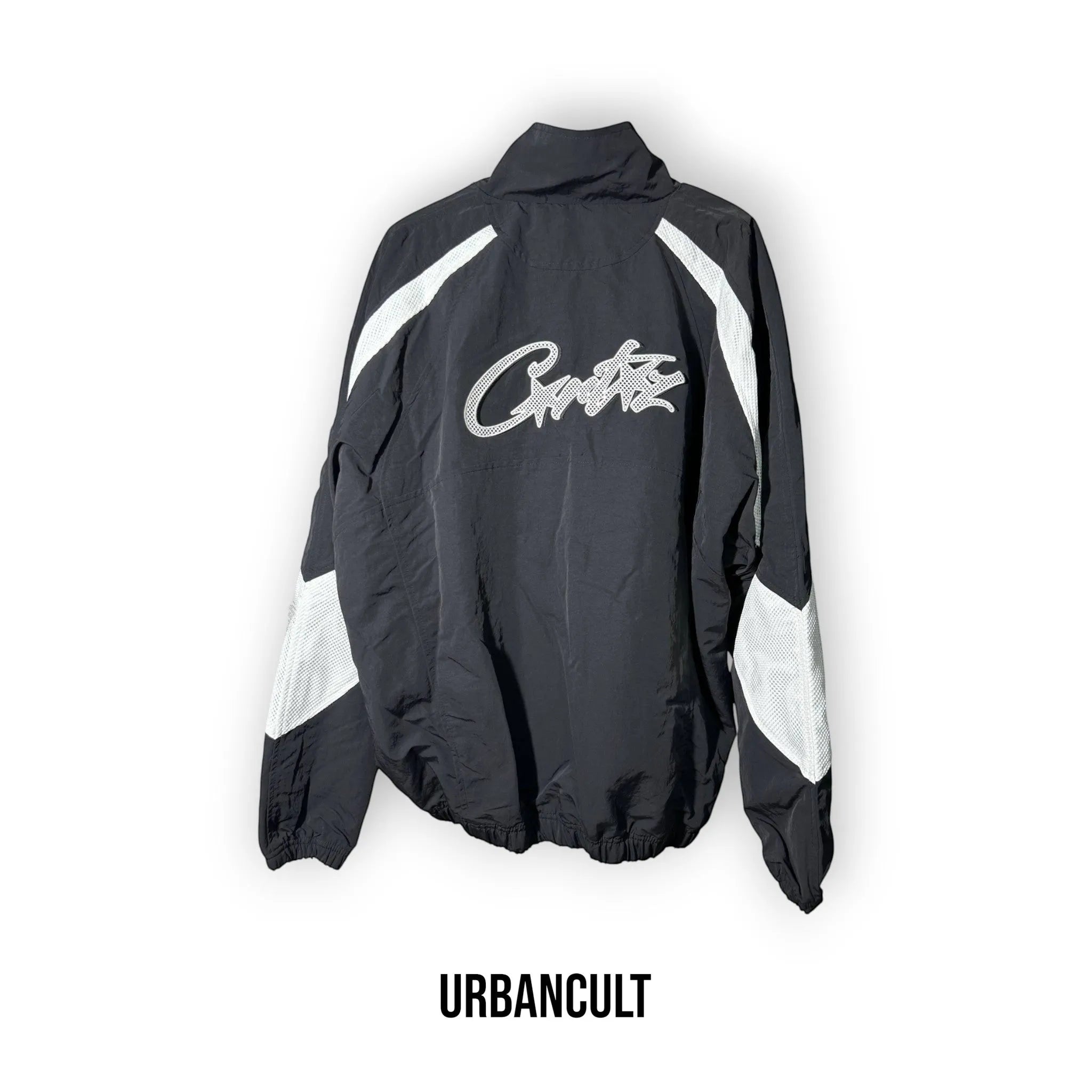Corteiz 'Vertigo Shuku' Jacket - Black & White - Urban Cult