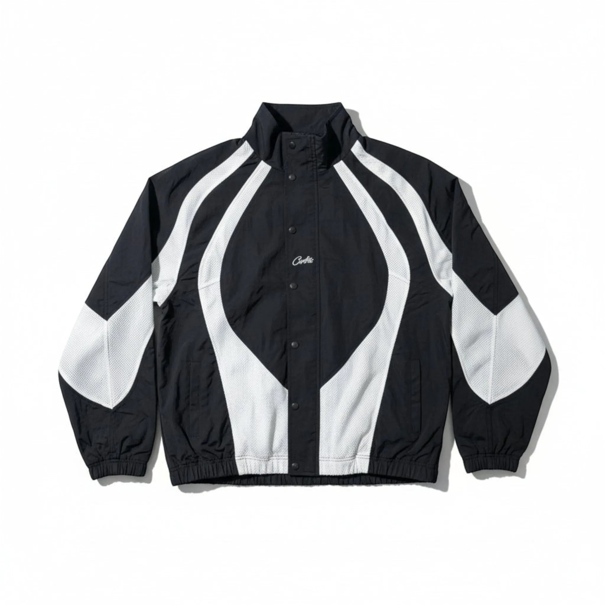 Corteiz 'Vertigo Shuku' Jacket - Black & White - Urban Cult