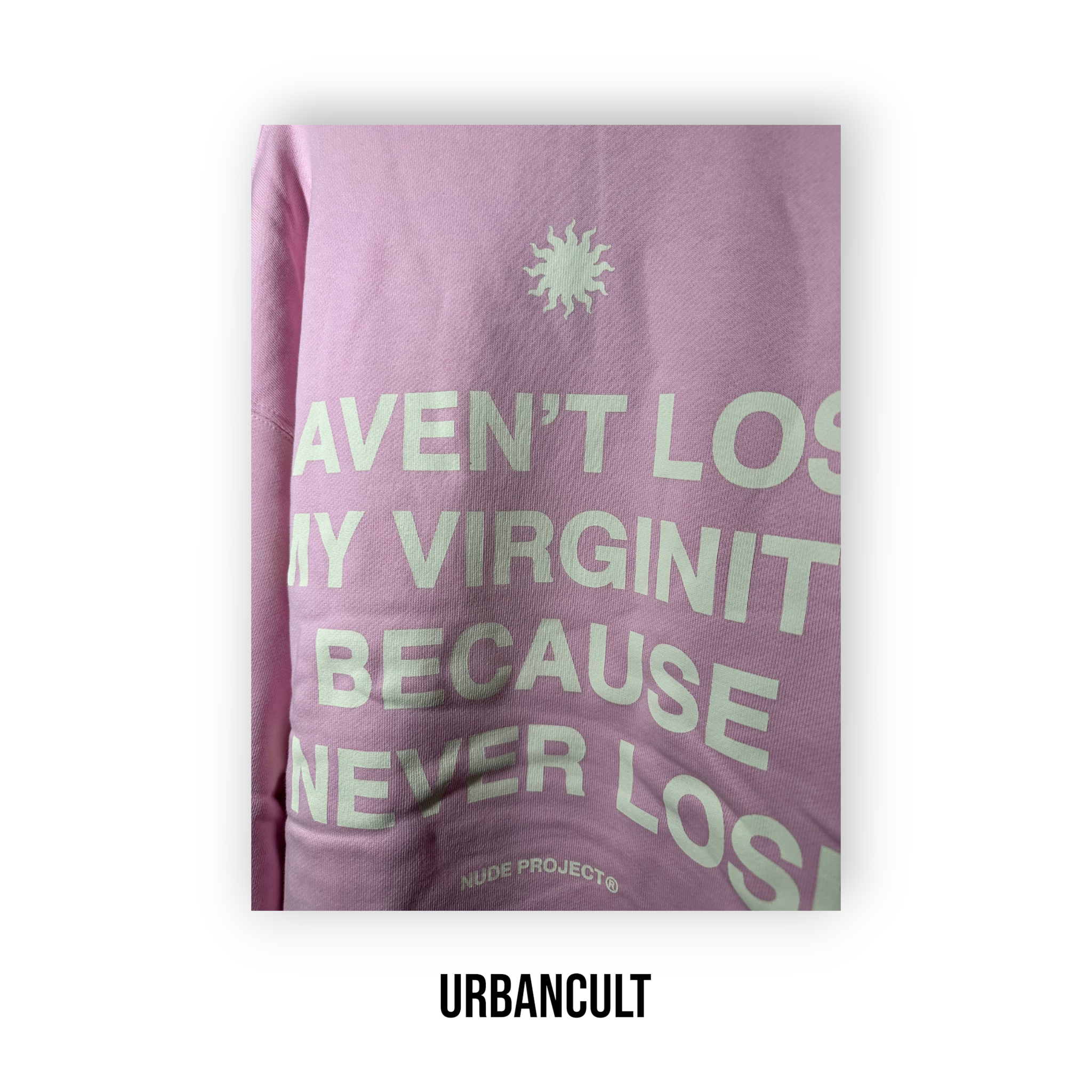 Nude Project 'Virginity' Hoodie - Pink - Urban Cult