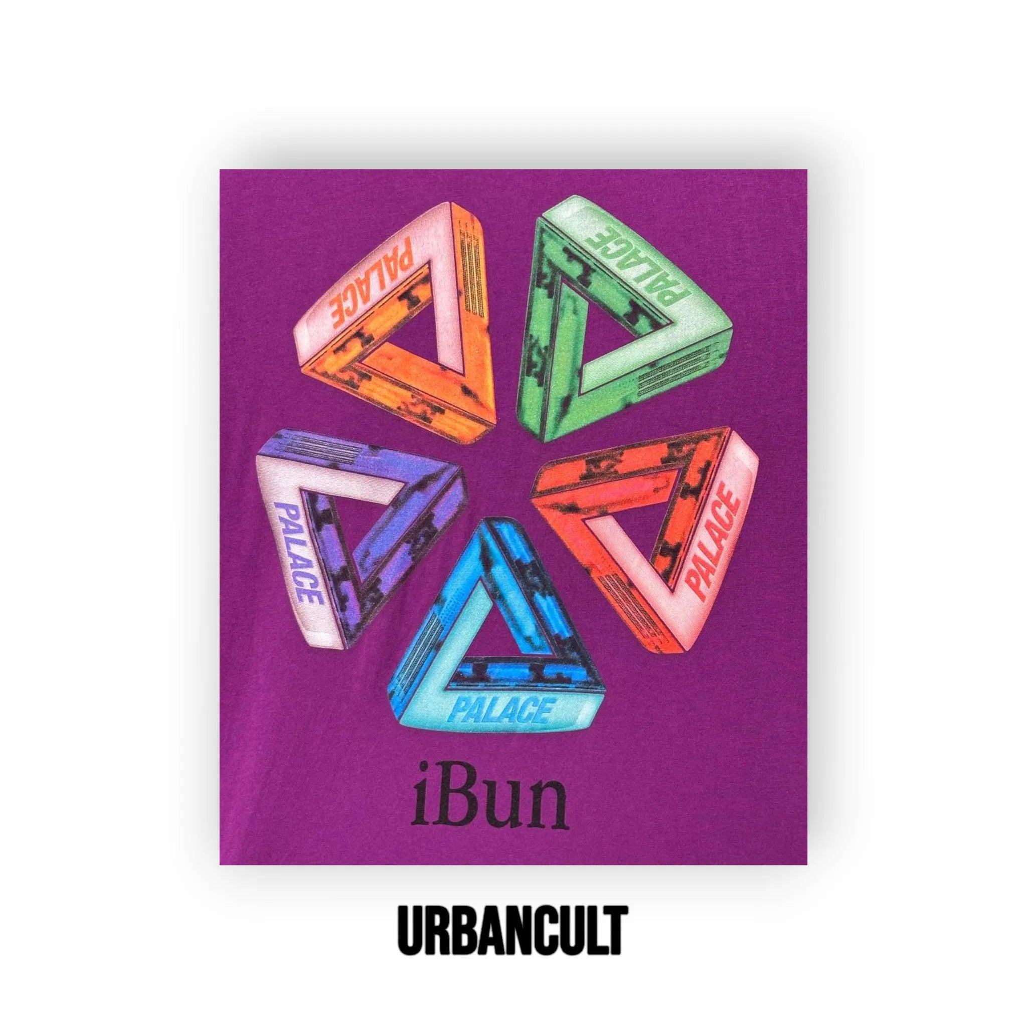 Palace Ich Bun T-shirt - viola Prugna - Urban Cult