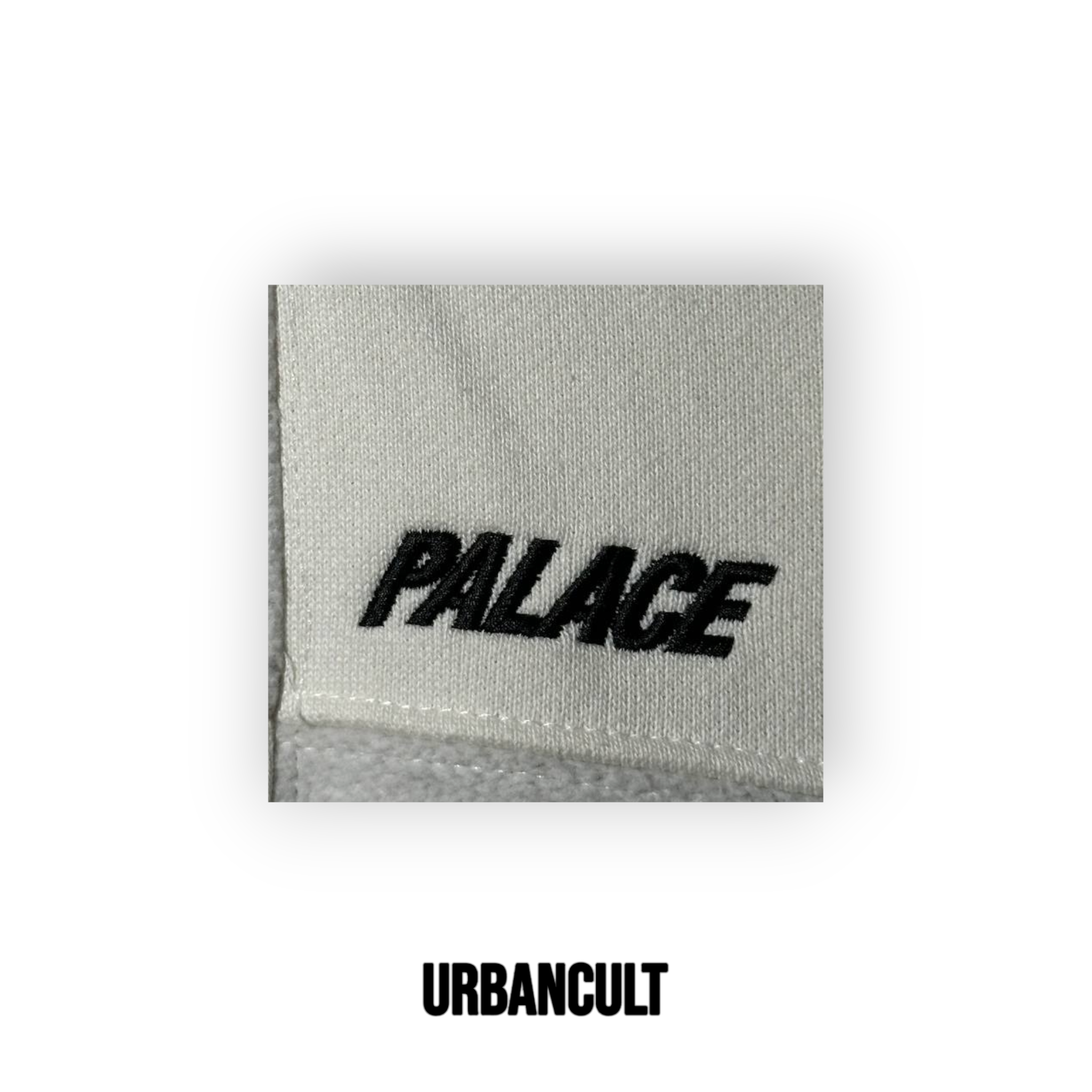 Palace Stitch Up Hood Felpa con Cappuccio - Grigia - Urban Cult