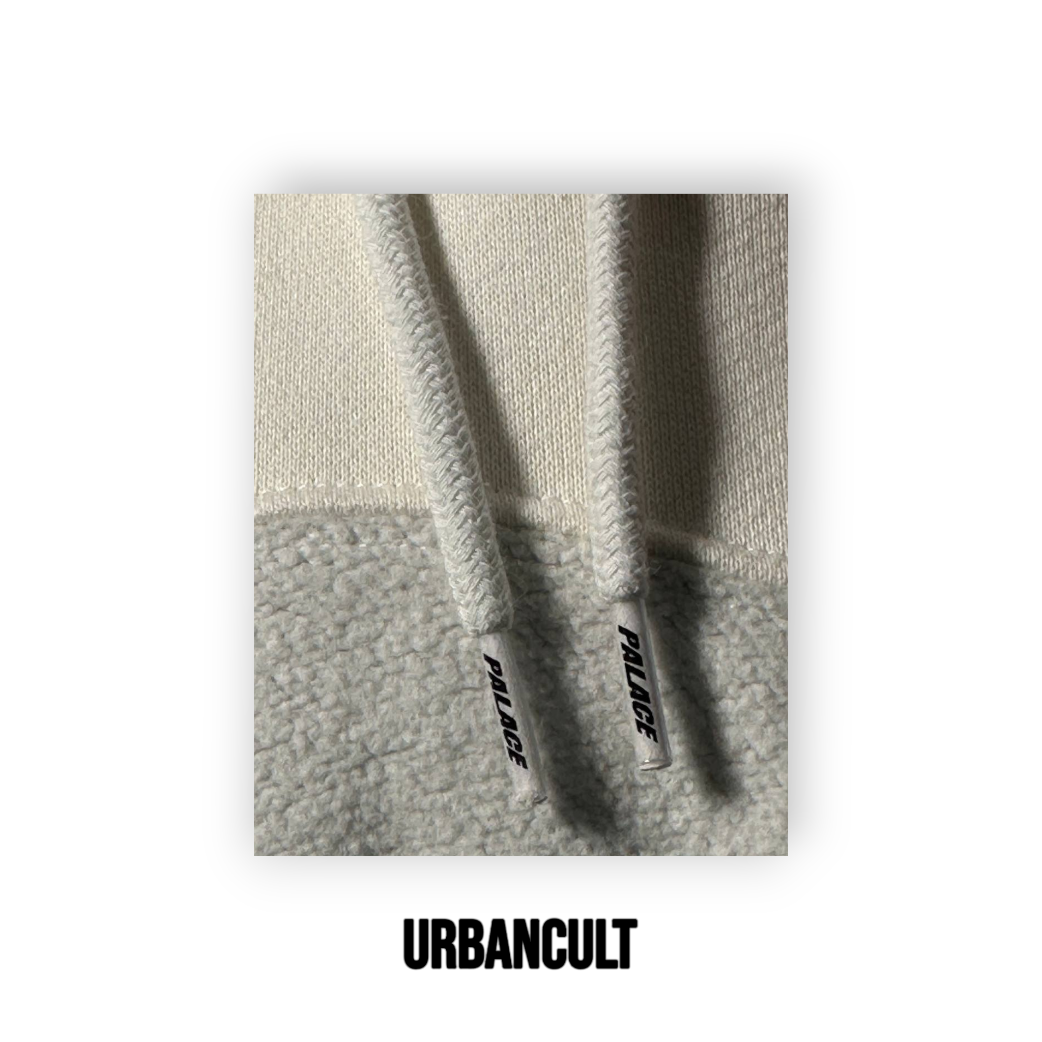 Palace Stitch Up Hood Felpa con Cappuccio - Grigia - Urban Cult