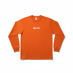 Supreme Box Logo Longsleeve T-shirt - Arancione - Urban Cult