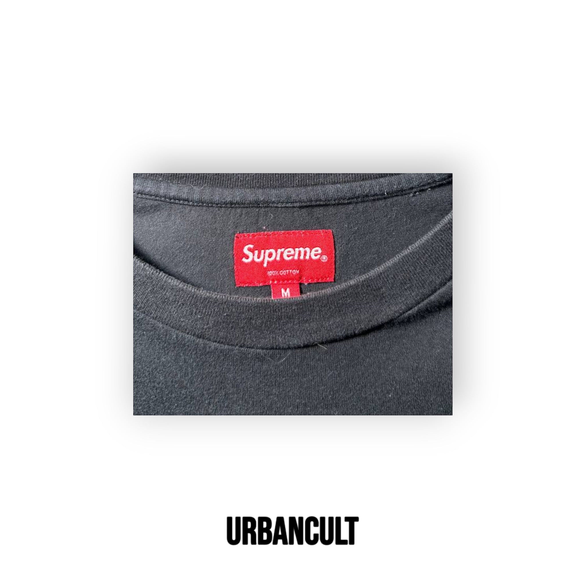 Supreme Meta Logo Longsleeve T-shirt - Nero - Urban Cult