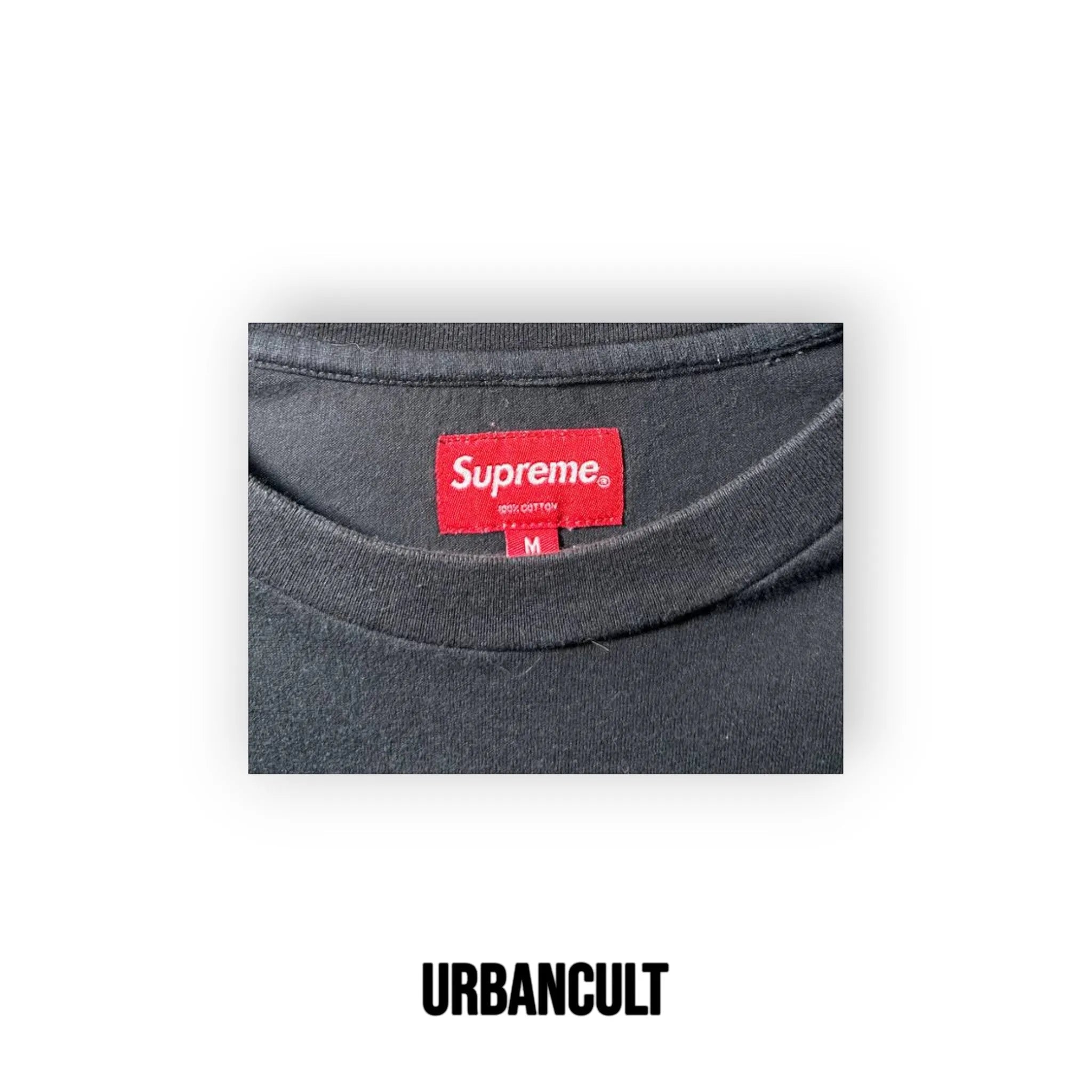 Supreme Meta Logo Longsleeve T-shirt - Nero - Urban Cult