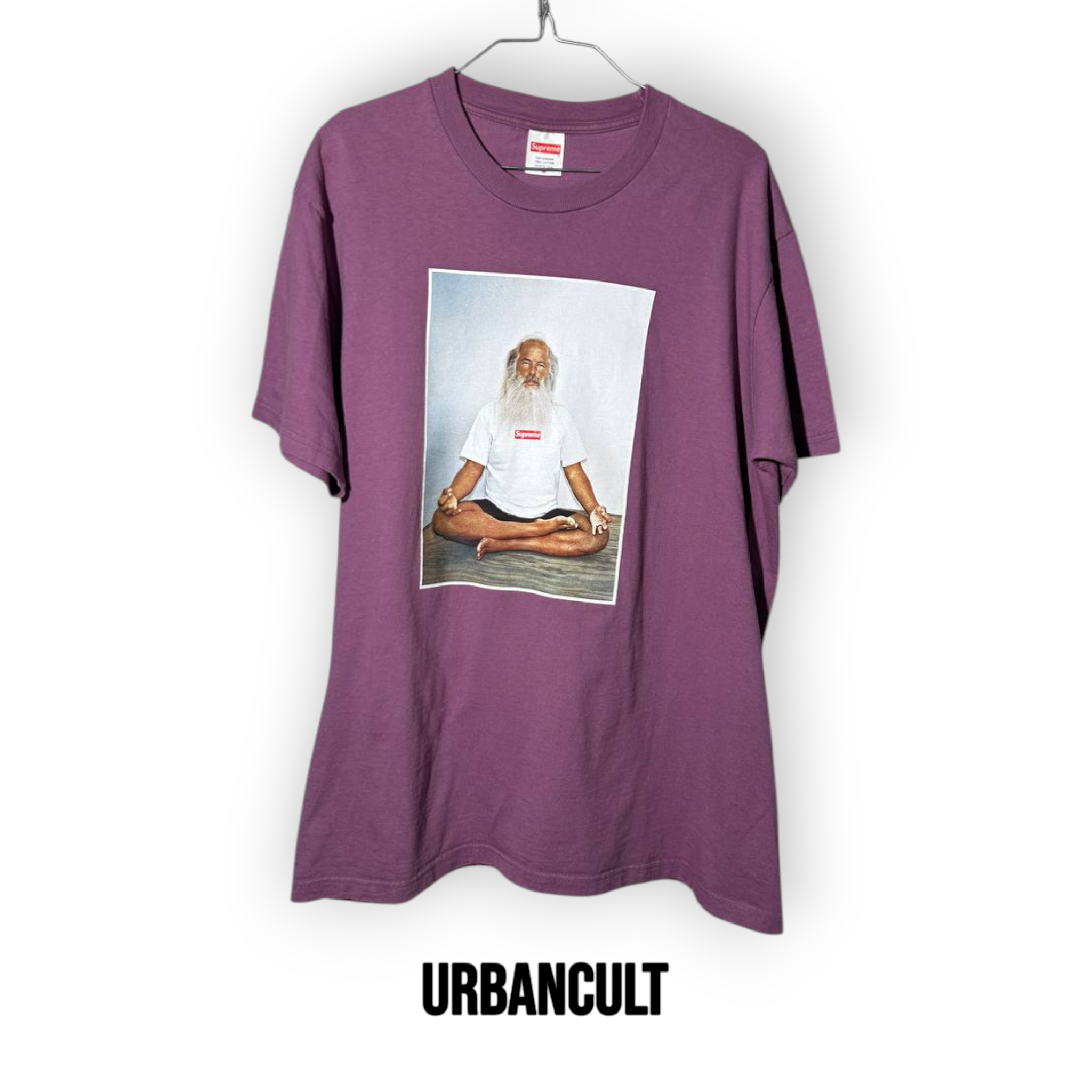 Supreme Rick Rubin photo T-shirt - Prugna Viola - Urban Cult