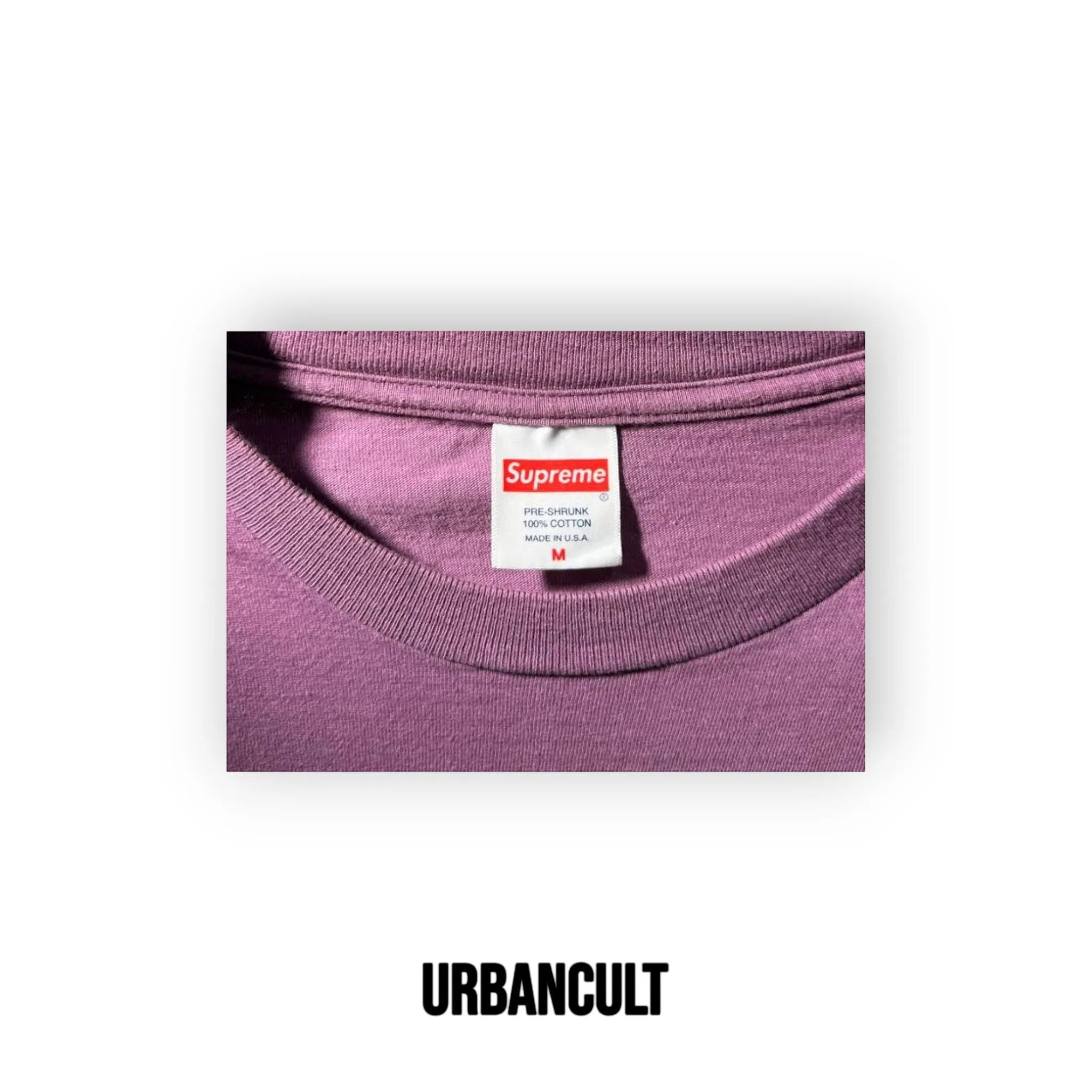 Supreme Rick Rubin photo T-shirt - Prugna Viola - Urban Cult