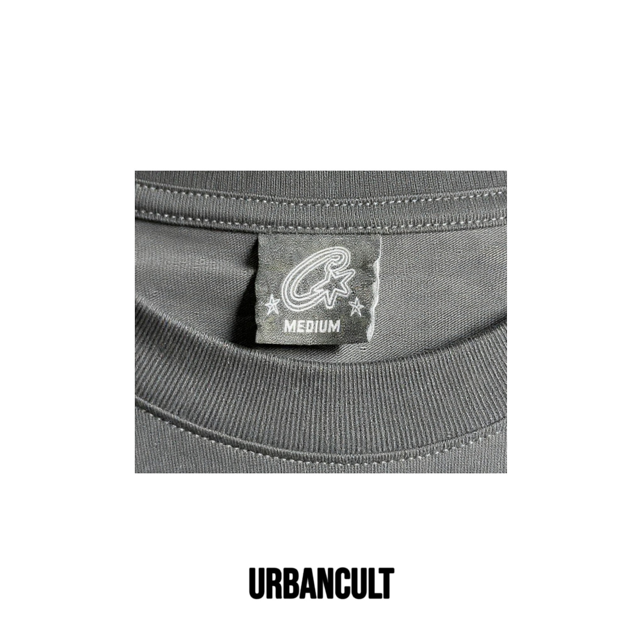 T-shirt Corteiz OG Alcatraz Italia Rules the world - Nera - Urban Cult