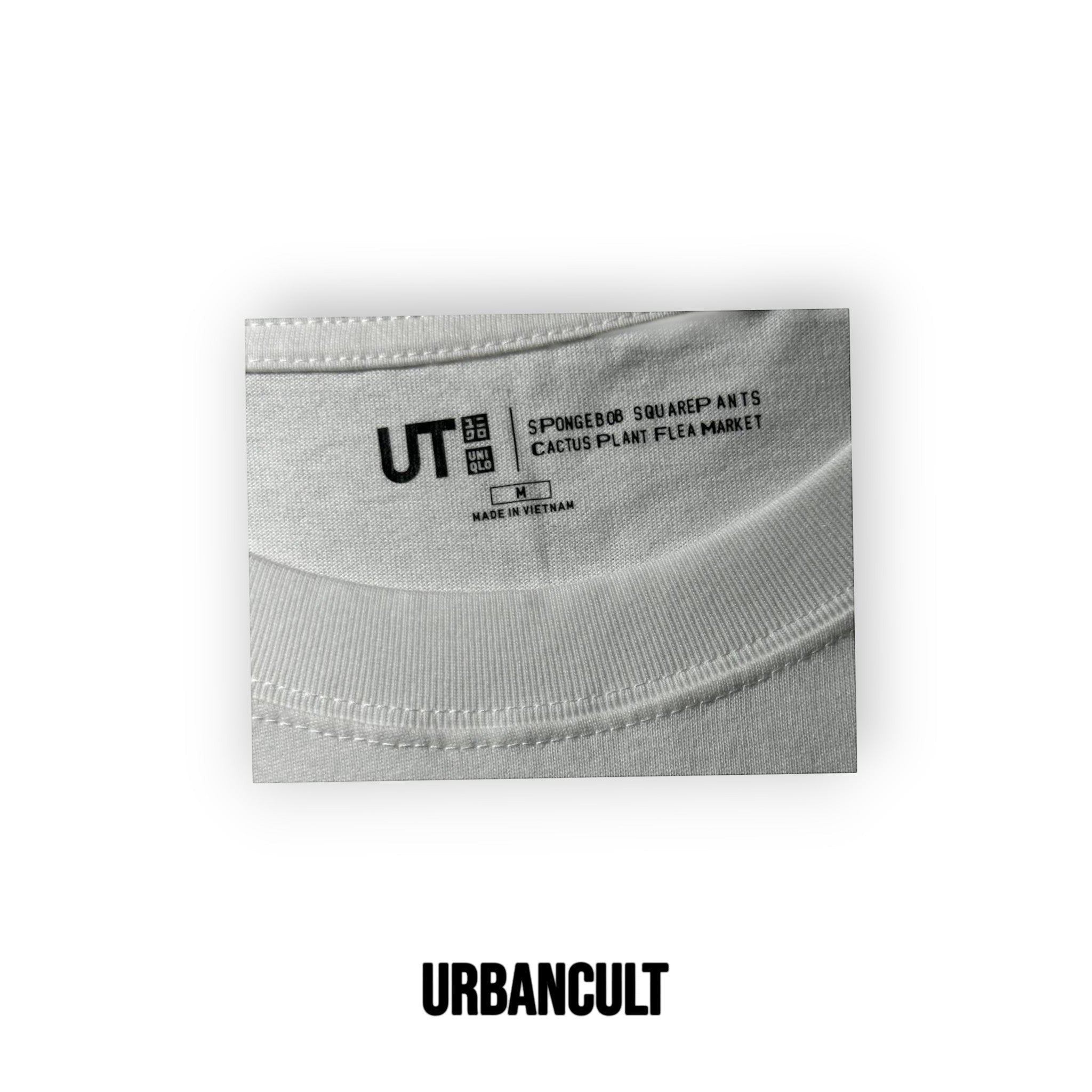 T-Shirt Uniqlo x CPFM SpongeBob & Patrick - Bianca - Urban Cult