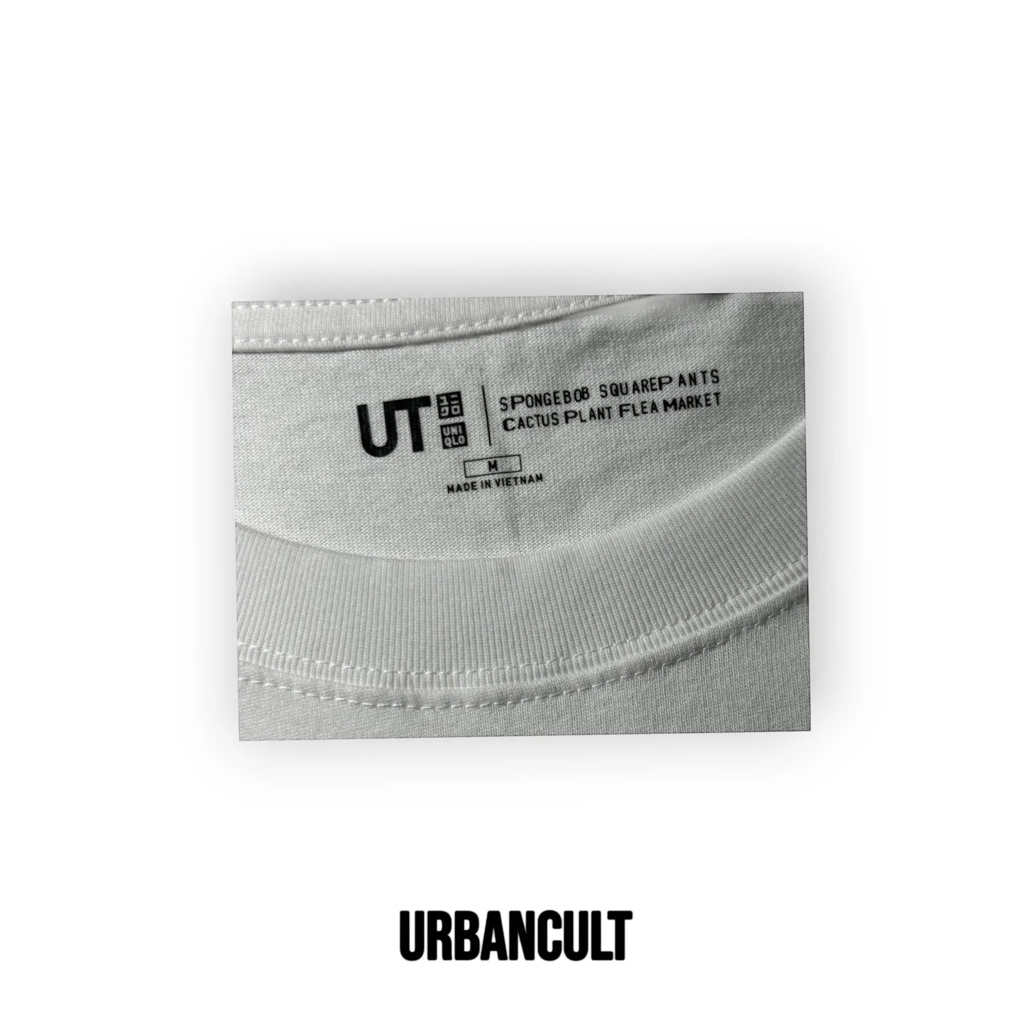 T-Shirt Uniqlo x CPFM SpongeBob & Patrick - Bianca - Urban Cult