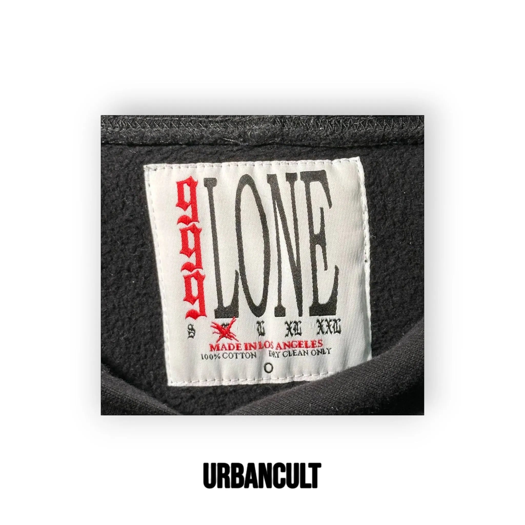 VLONE x Juice WRLD Felpa con Cappuccio "Fine del Mondo" - Nera - Urban Cult
