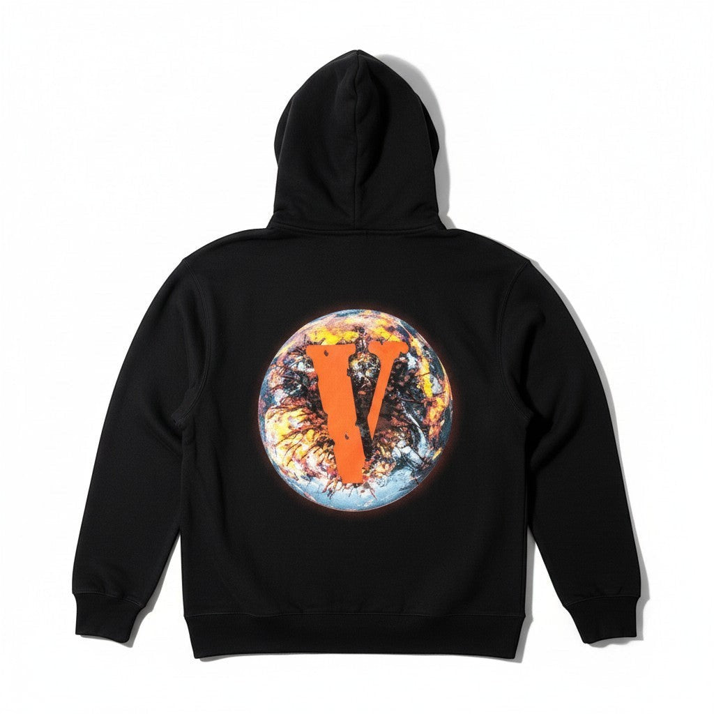 VLONE x Juice WRLD Felpa con Cappuccio "Fine del Mondo" - Nera - Urban Cult