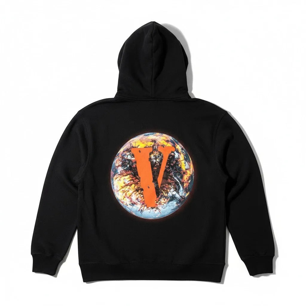 VLONE x Juice WRLD Felpa con Cappuccio "Fine del Mondo" - Nera - Urban Cult