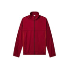 Urban Cult Nike x Martine Rose Giacca Sportiva Rosso Scuro in tessuto tecnico con zip frontale e colletto alto.
