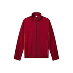 Urban Cult Nike x Martine Rose Giacca Sportiva Rosso Scuro in tessuto tecnico con zip frontale e colletto alto.