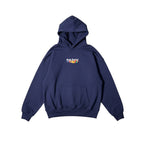 Urban Cult Nude Project Chérie Hoodie Navy blu scuro con grafica colorata sul petto, cotone, taglia S.