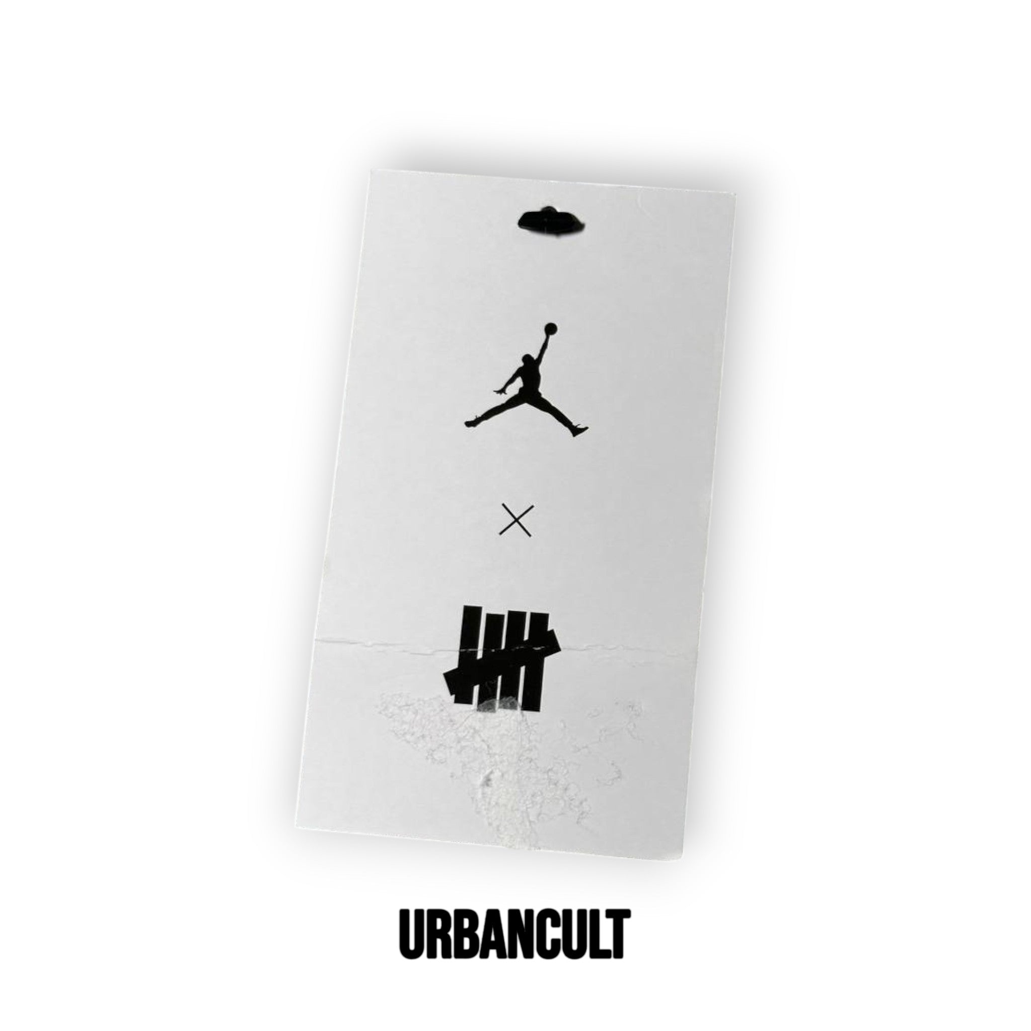 Felpa Jordan x Undefeated con Cappuccio - Grigia - Urban Cult