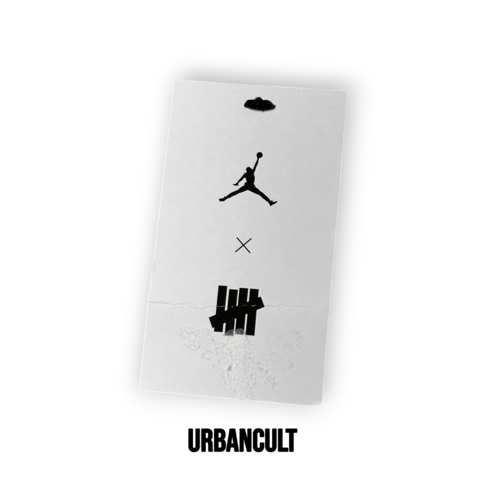 Felpa Jordan x Undefeated con Cappuccio - Grigia - Urban Cult