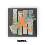 Felpa  Jordan x Undefeated con Cappuccio - Nera - Urban Cult