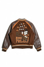 Nude Project '24/7 Fast Delivery' Varsity Jacket - Urban Cult